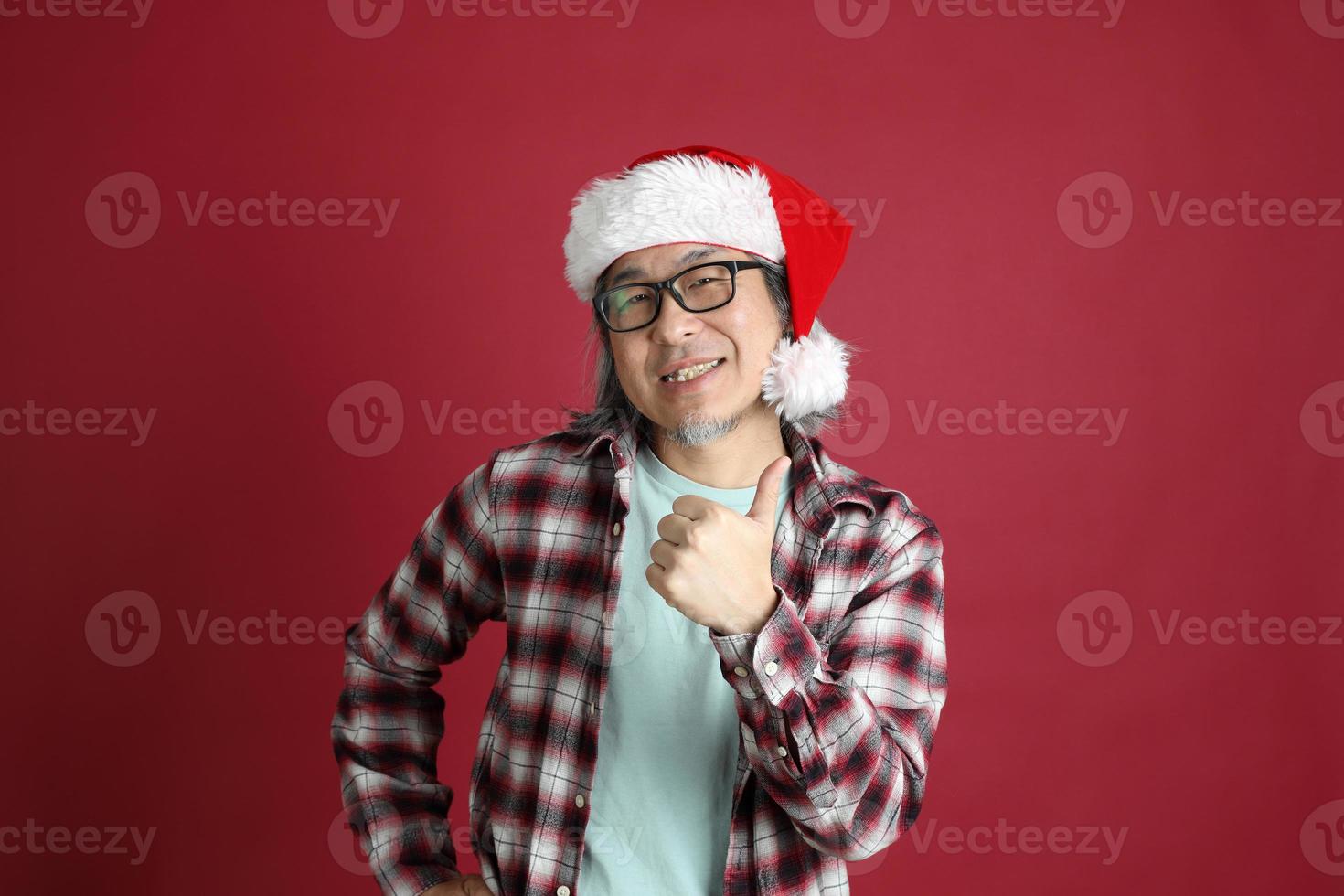 Man in Christmas Season photo