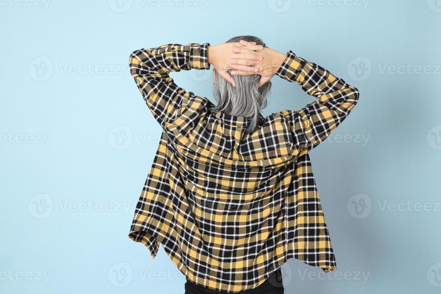 Man in Blue photo