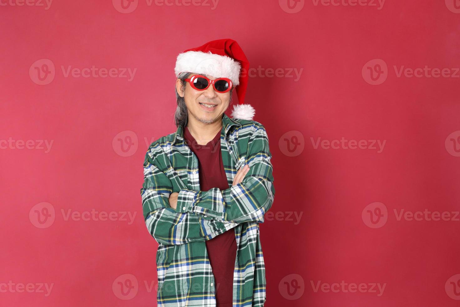 Man in Christmas Season photo