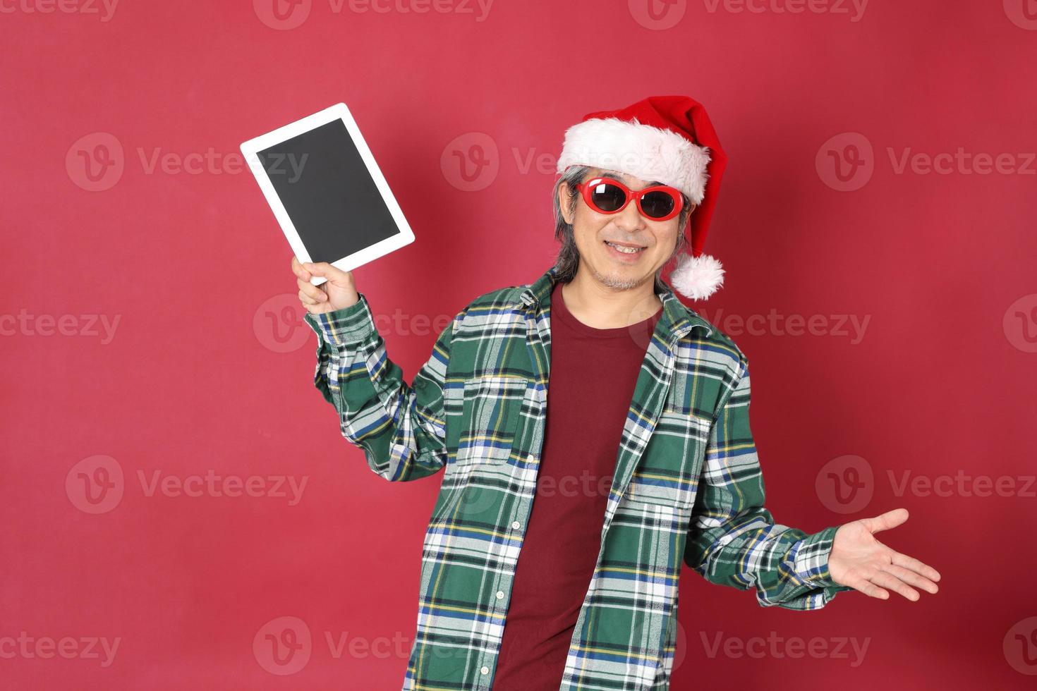 Man in Christmas Season photo