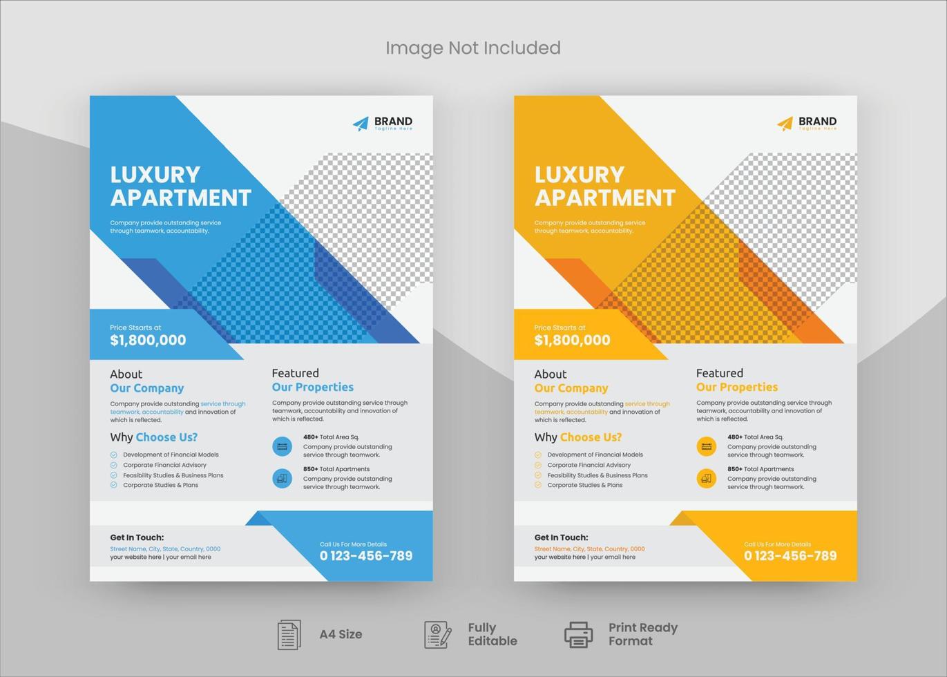 Corporate Flyer Design Template, Flyer Design. Print Template Design, Poster Design vector