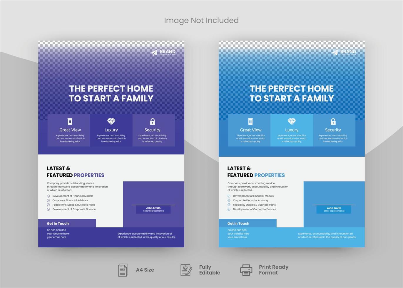 Corporate Flyer Design Template, Flyer Design. Print Template Design, Poster Design vector