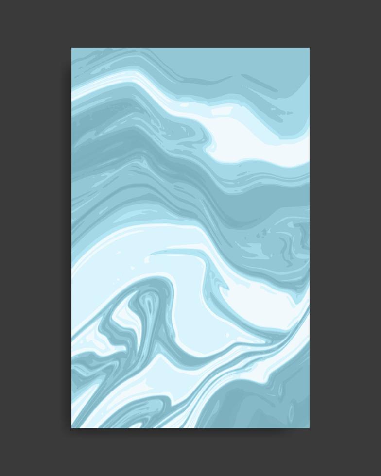 Abstract Red Black Liquid Marble Background vector