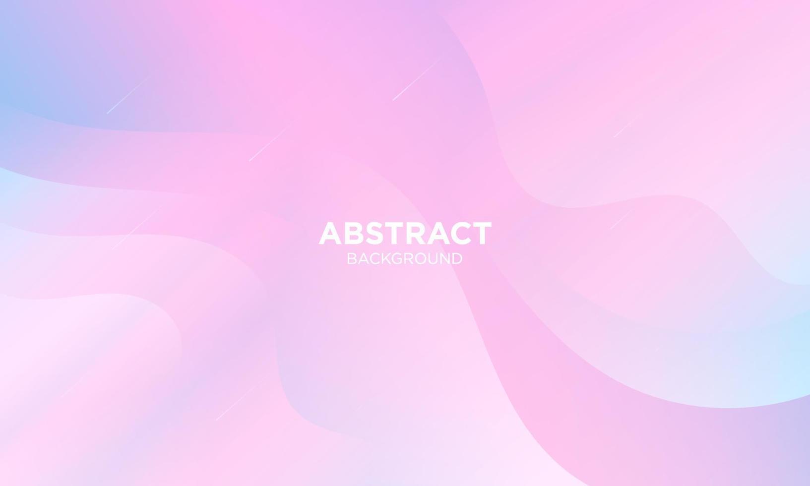 Abstract Pink Fluid Wave Background vector