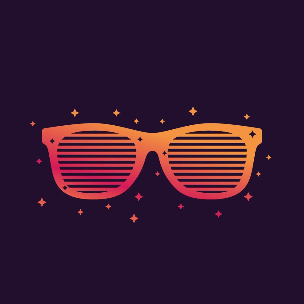 shutter sunglasses, shades vector