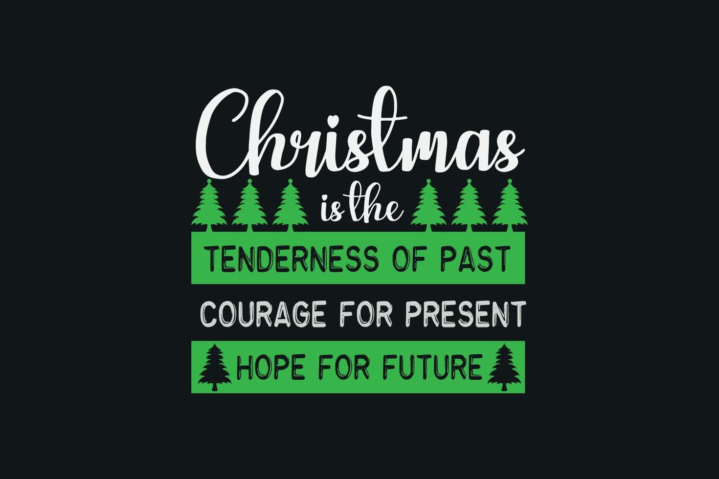 Christmas T-shirt Design, vector