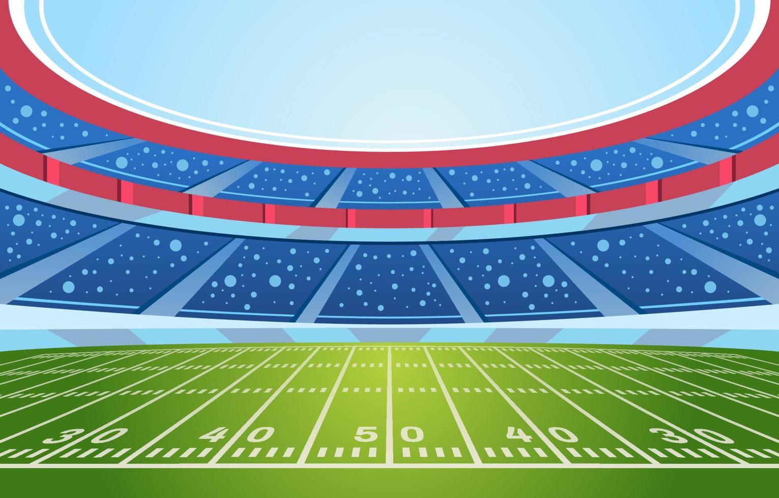 American Football Stadium vector