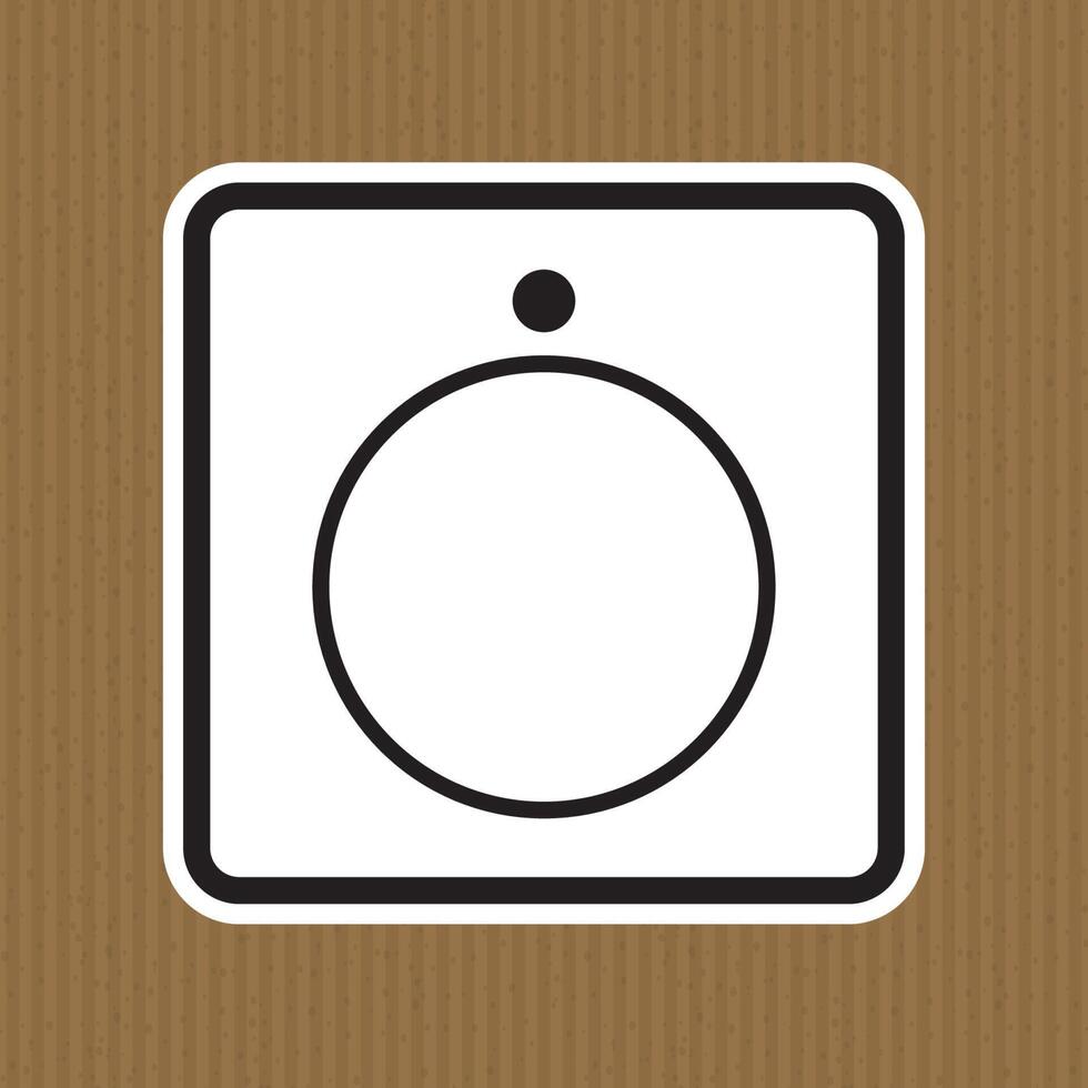 Off For Part Of Equipment Symbol Sign, Vector Illustration, Isolate On White Background Label. EPS10