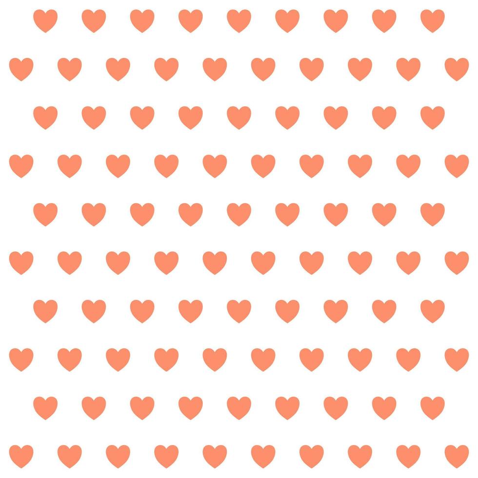 Sweet heart shapes seamless pattern design for decorating, wallpaper, fabric and etc. vector