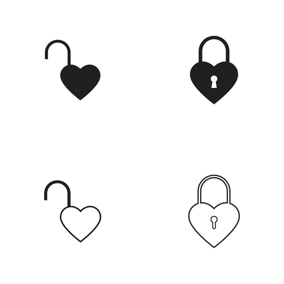 lock icon vector illustration design template