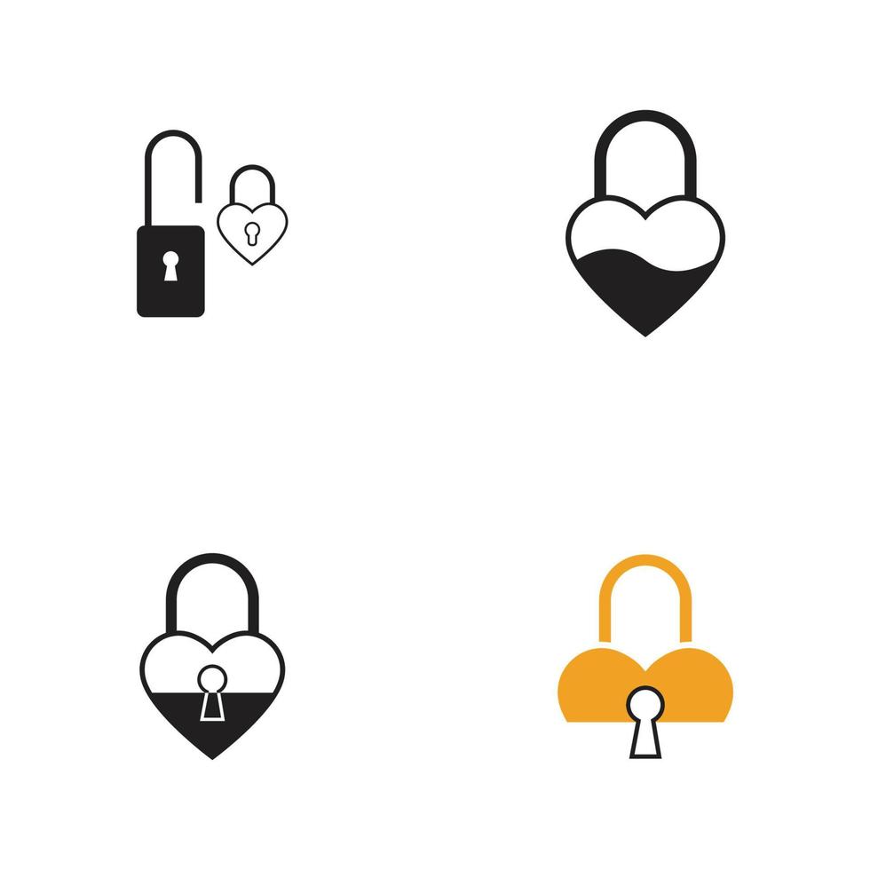 lock icon vector illustration design template