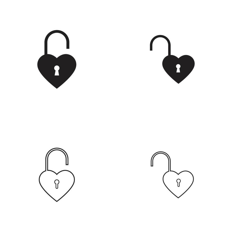 lock icon vector illustration design template