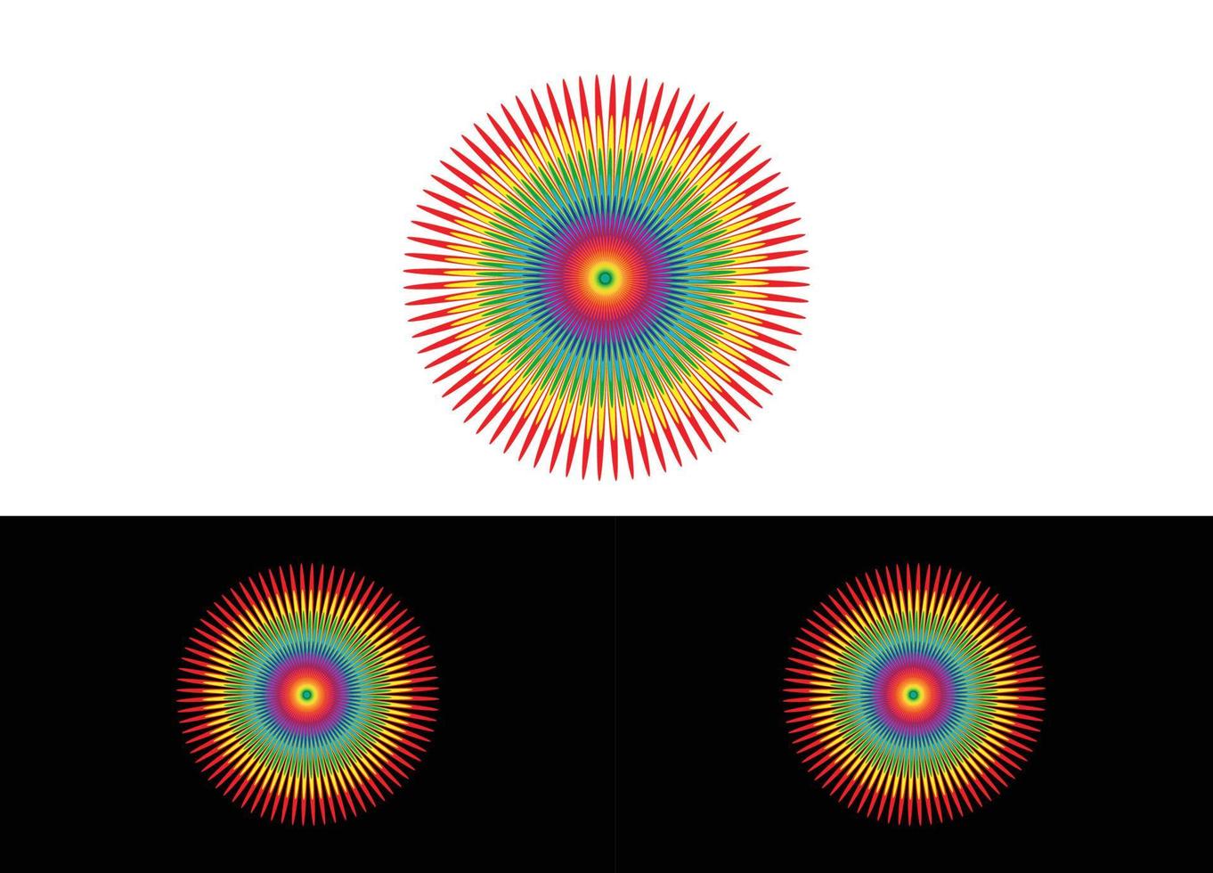 Plantilla de imagen de vector de diseño de icono o logotipo de flor simple