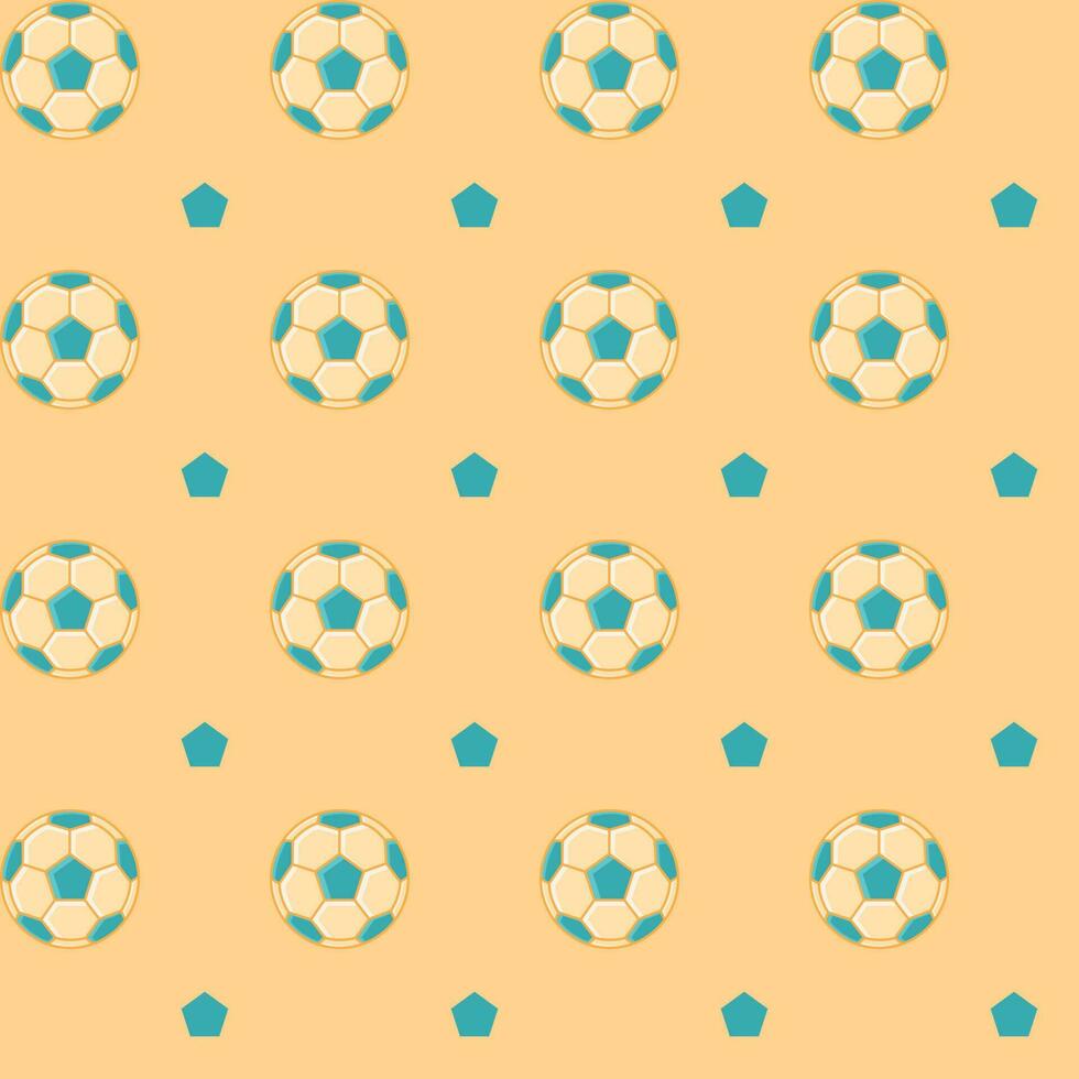 Football seamless pattern vector design illustration