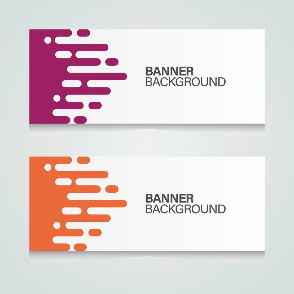 Abstract background banner vector design