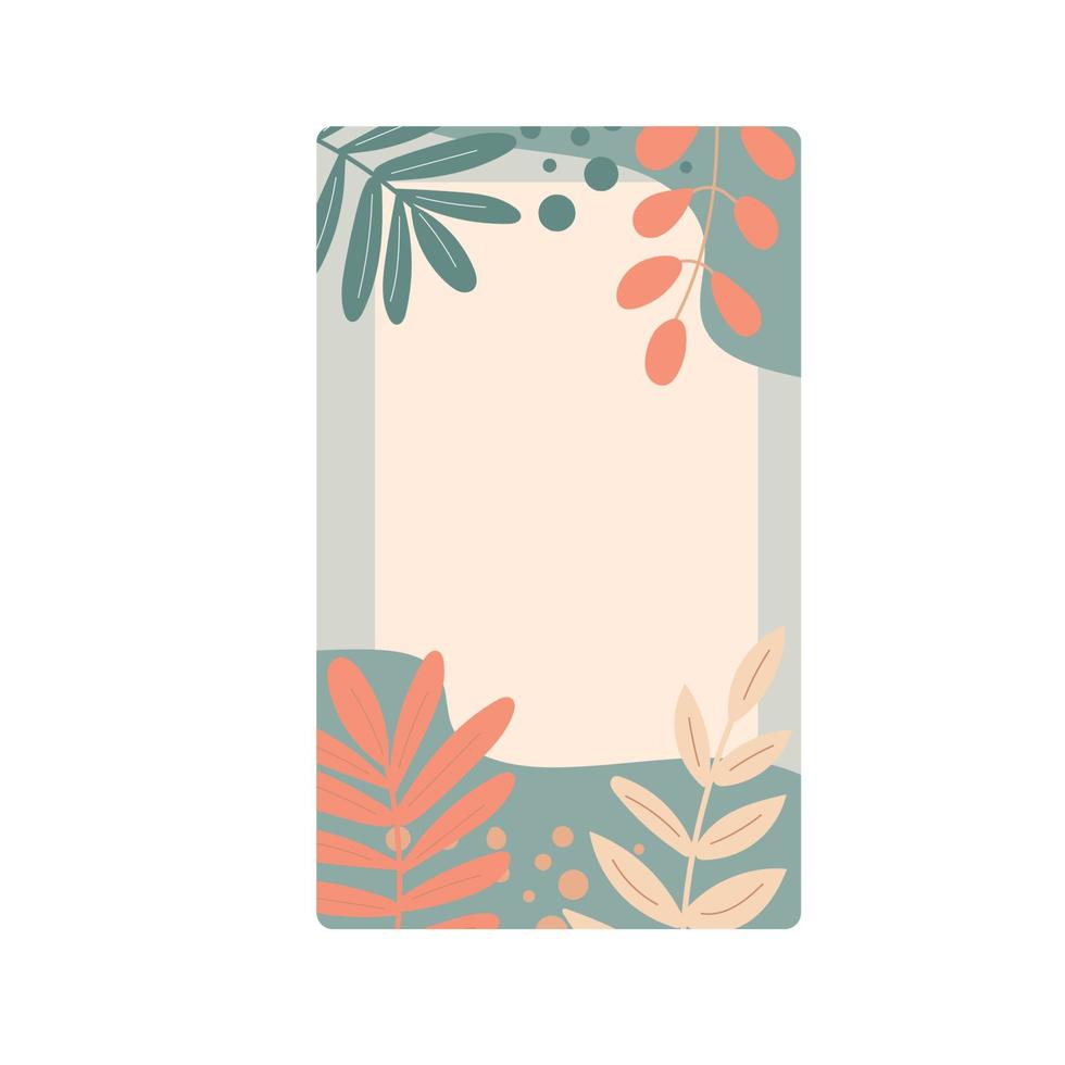 Autumn card with leaves. Decor for banners, discount cards vector