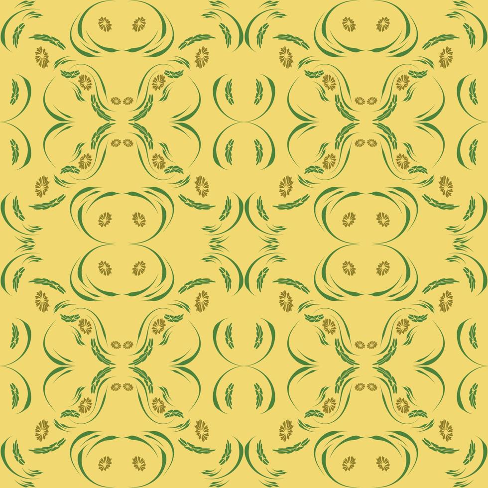 Folk flowers print Floral pattern Ethnic art vector