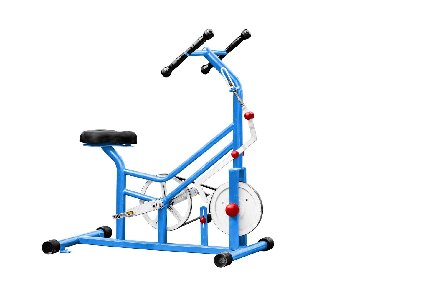 Exercise equipment isolated photo