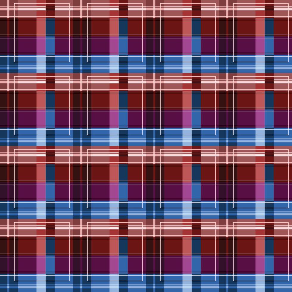 Seamless Pattern with Tartan Texture vector