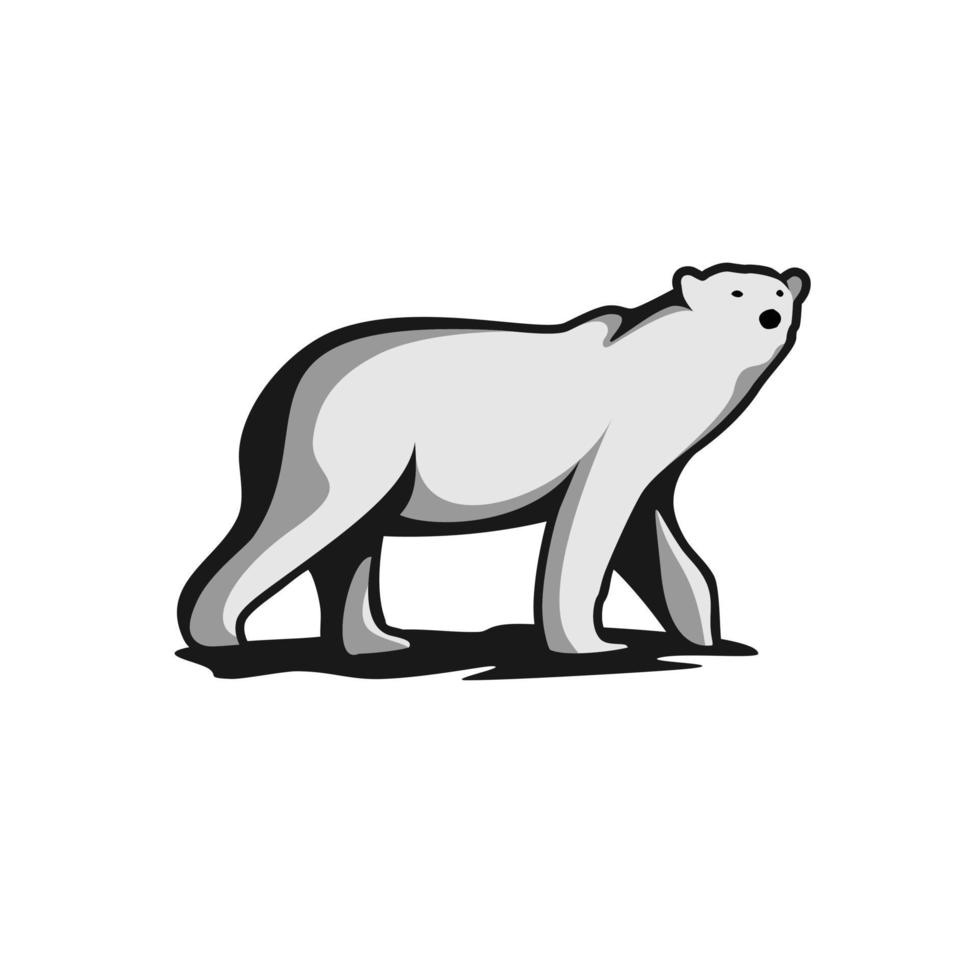 descarga de vectores de oso polar eps