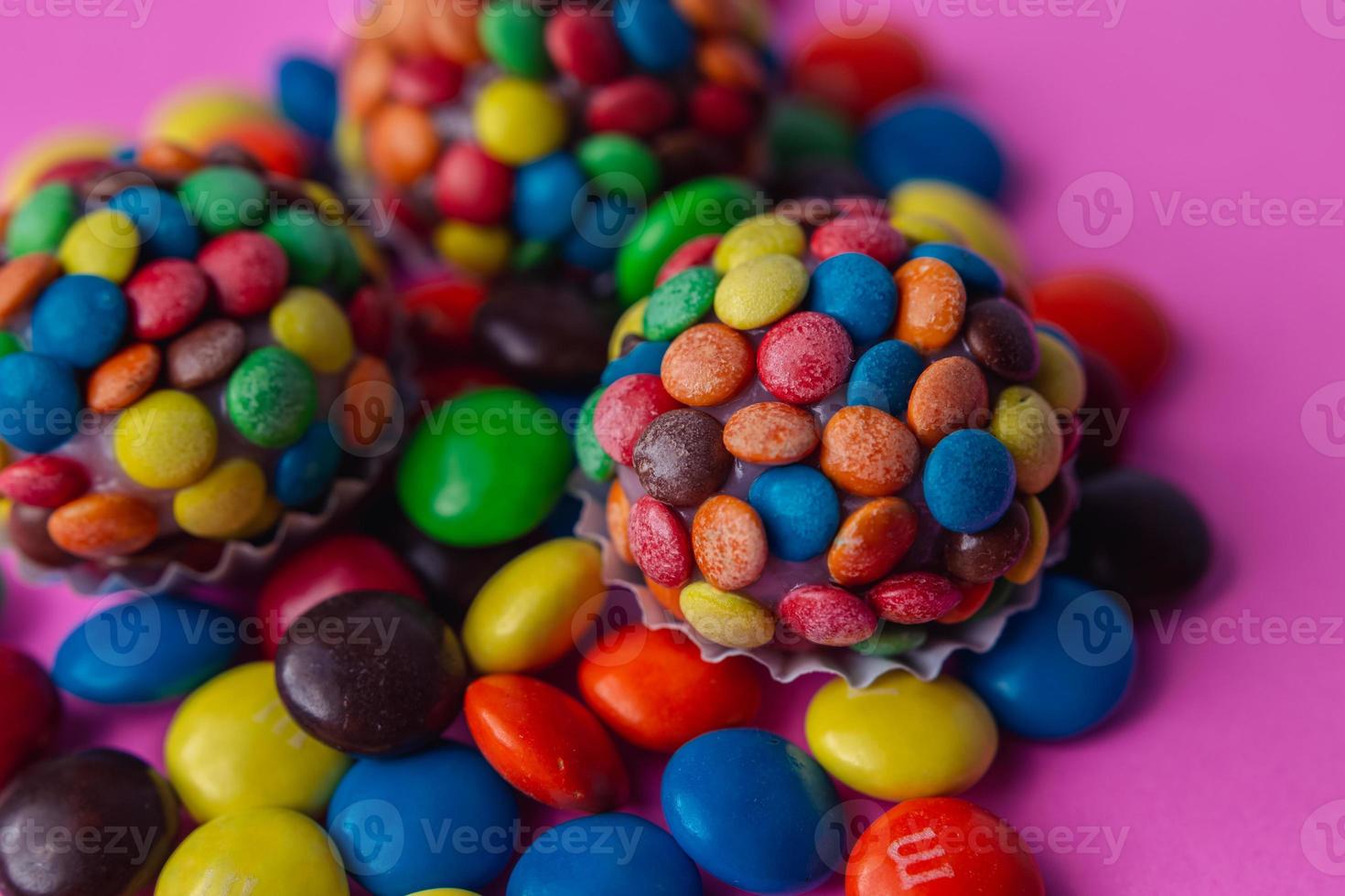 Brigadier of colorful confections photo