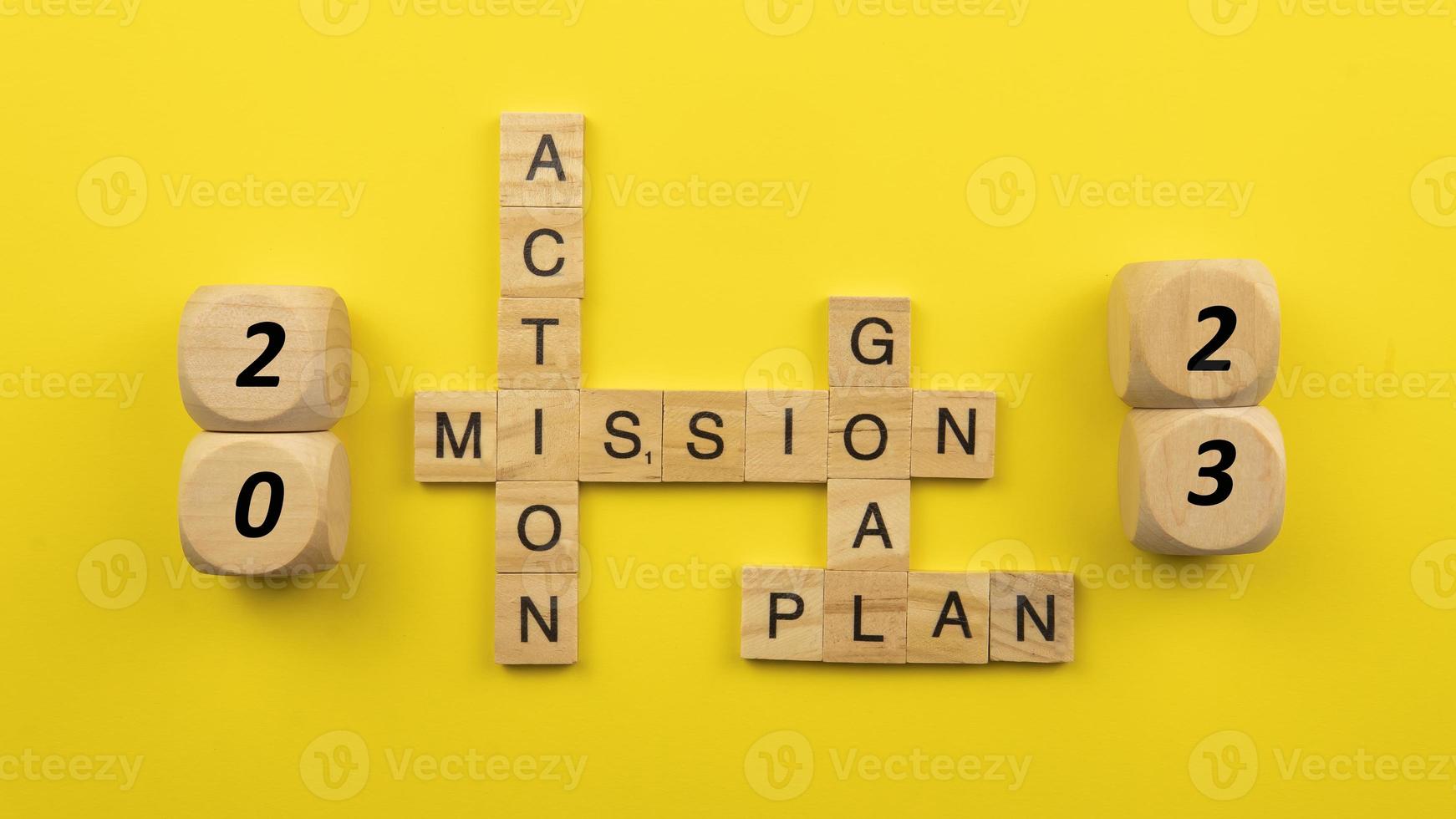 plan de acción misión meta foto