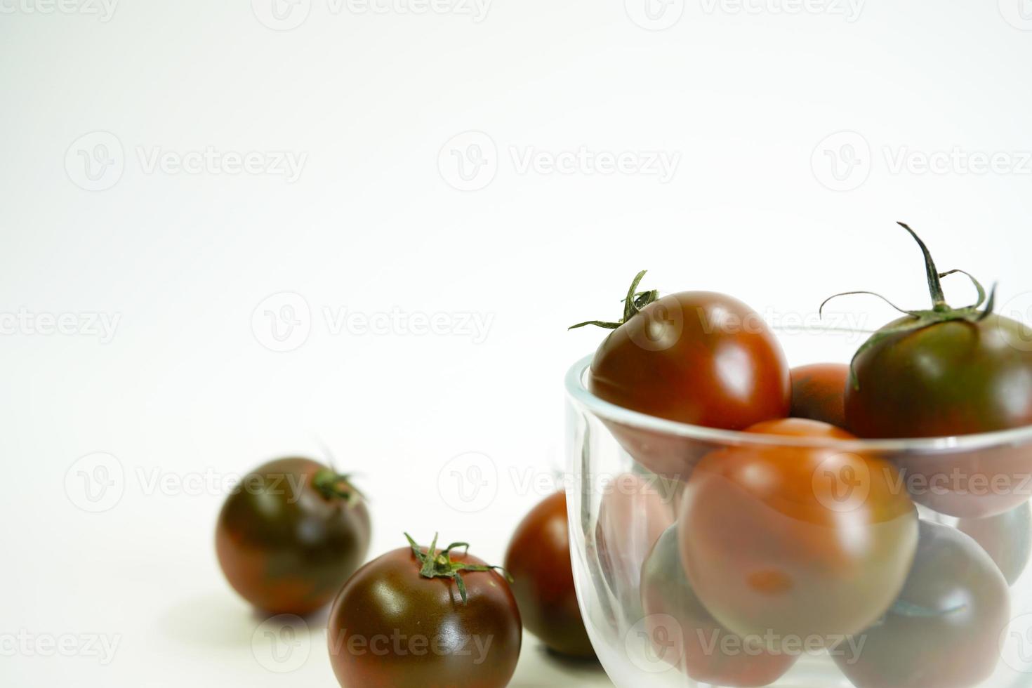 Fresh and nutritious tomato object photo