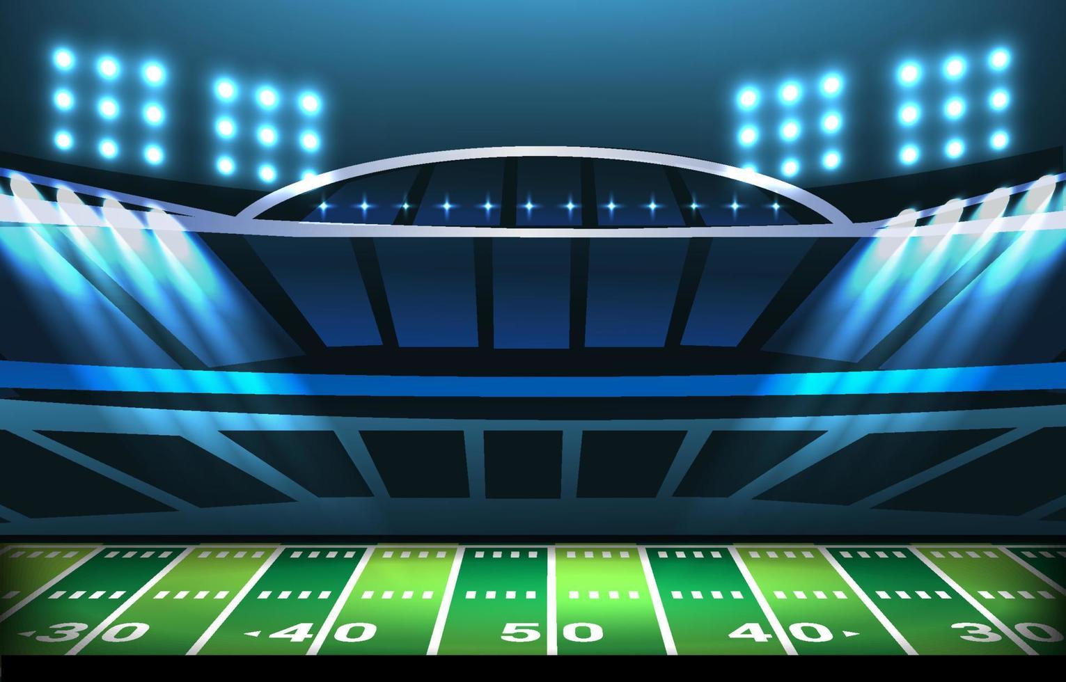Super Bowl Stadium Background vector