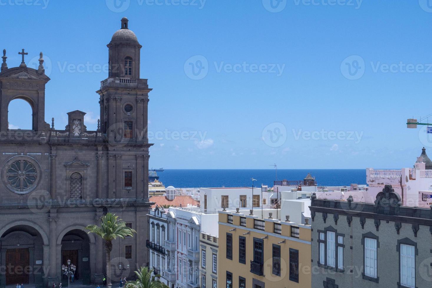 plaza santa ana en la ciudad de las palmas foto