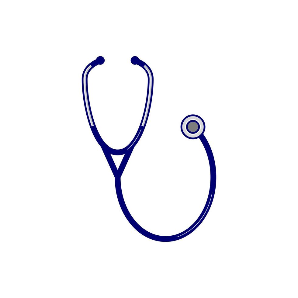 Stethoscope catoon style icon illustration vector