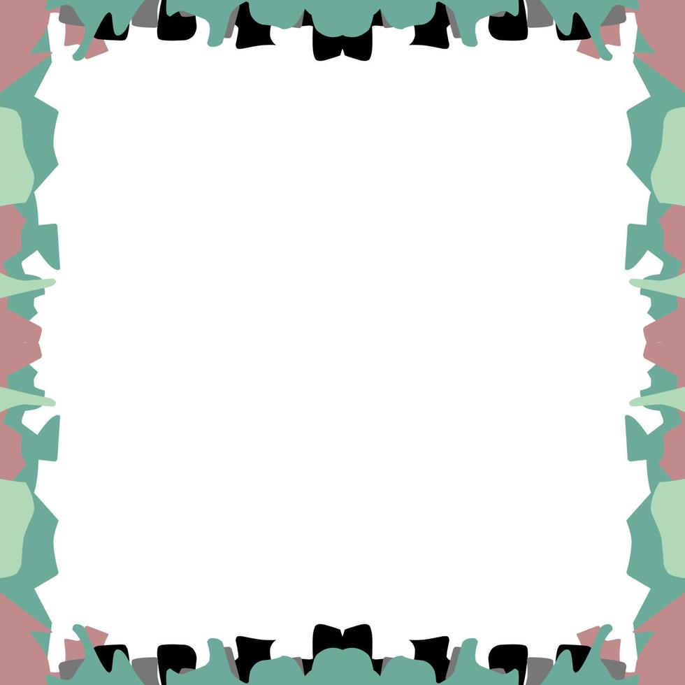 Border frame for Twibbon Social Media vector