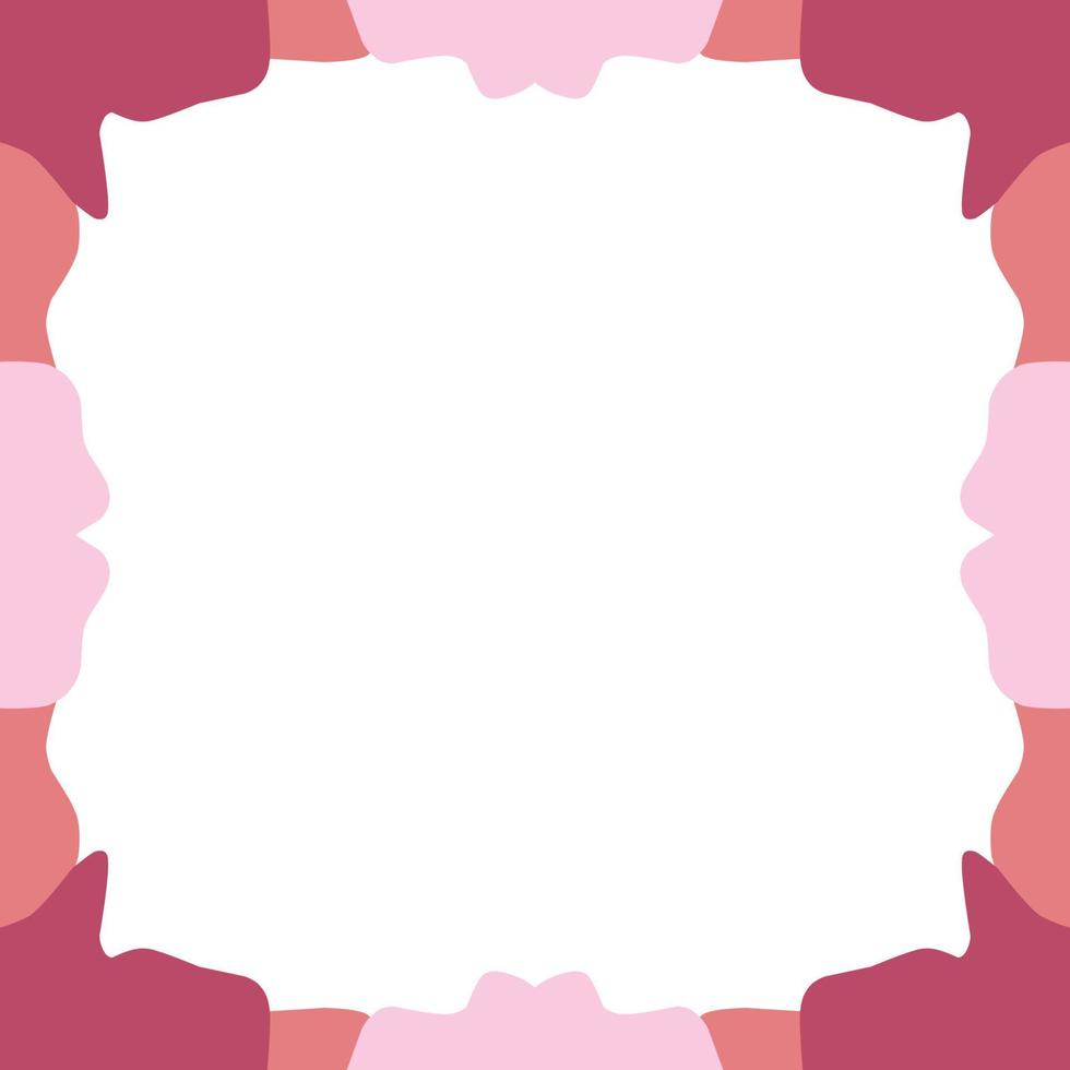 Border frame for Profile Avatar vector