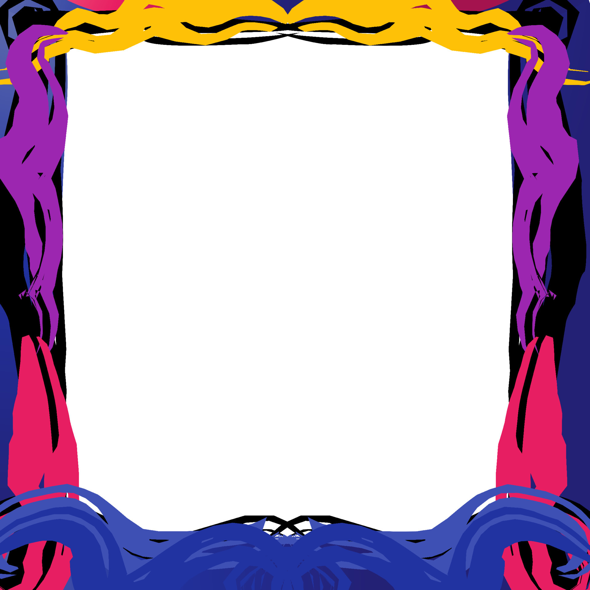 Border frame for Social Media Profile 4412808 Vector Art at Vecteezy
