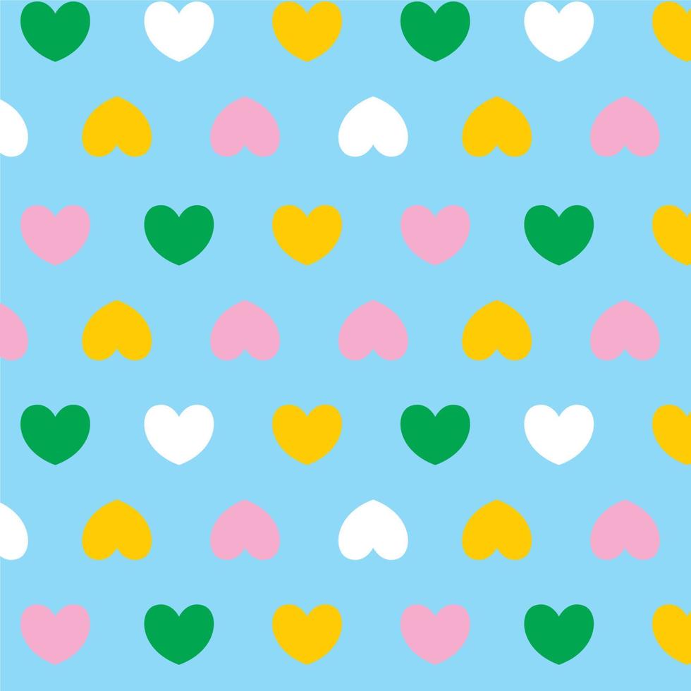 love pattern wallpaper background vector illustration editable