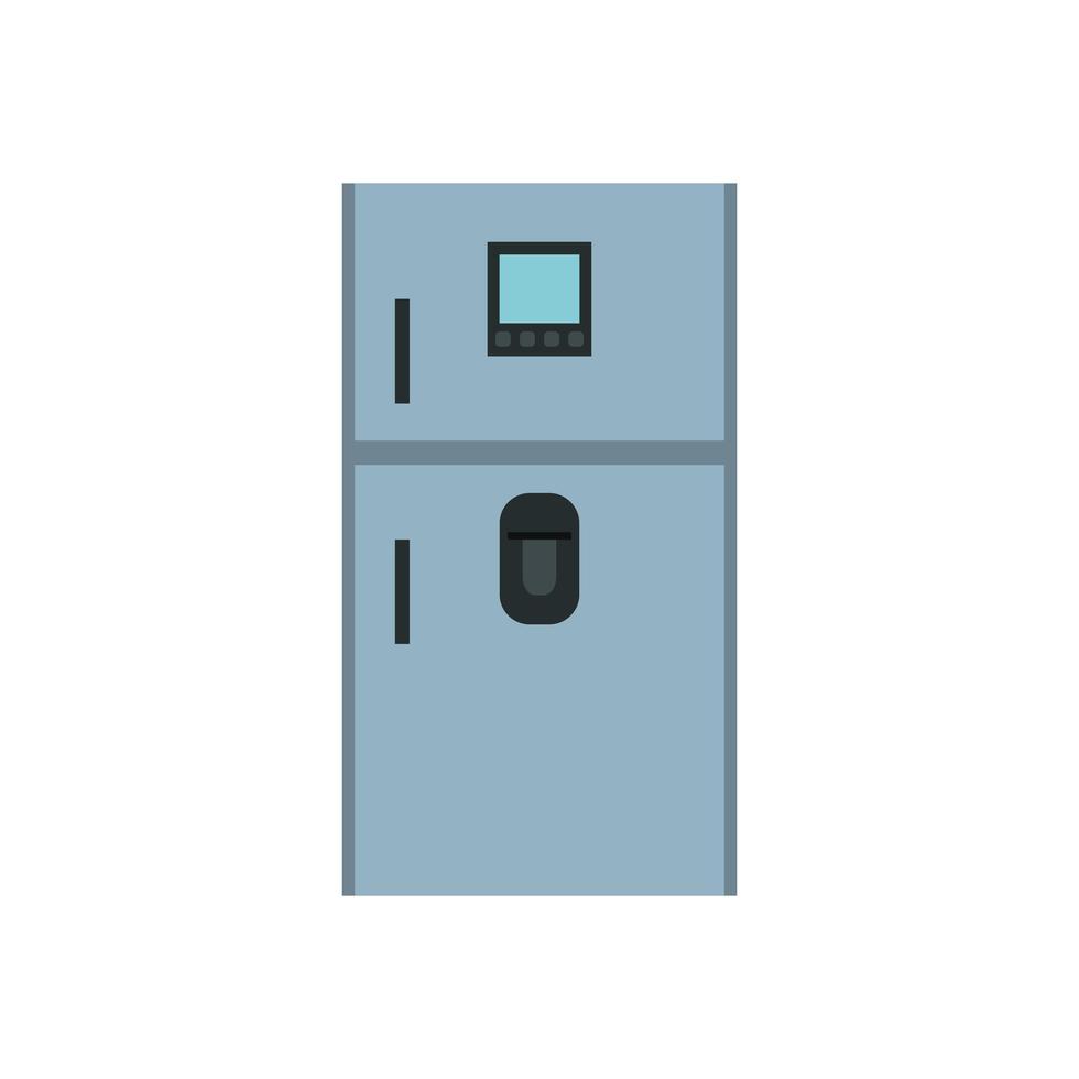 fridge home appliance isolated icon vector