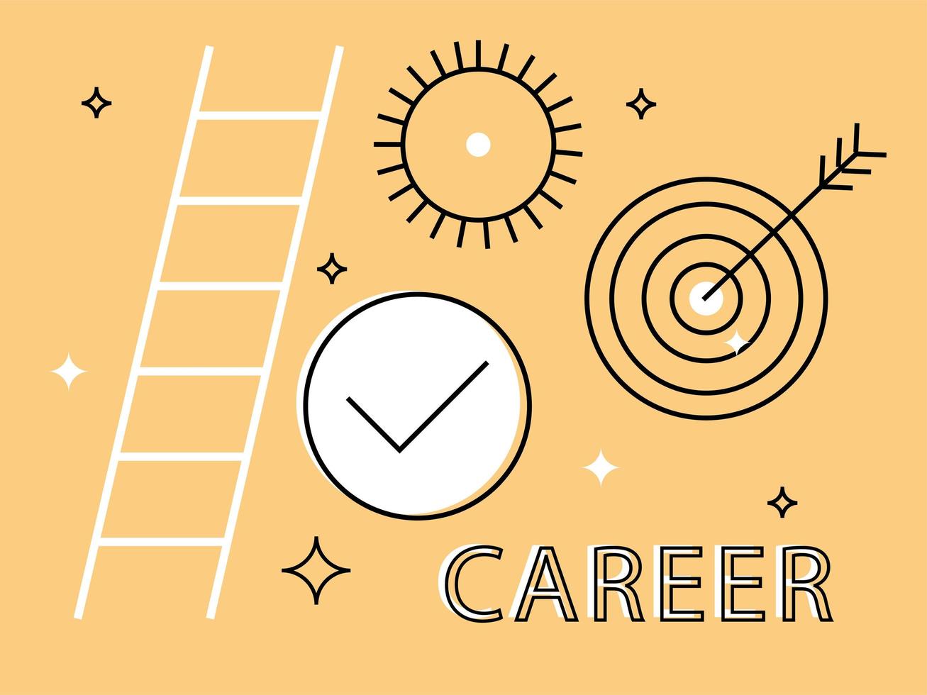 career strategy and goal vector