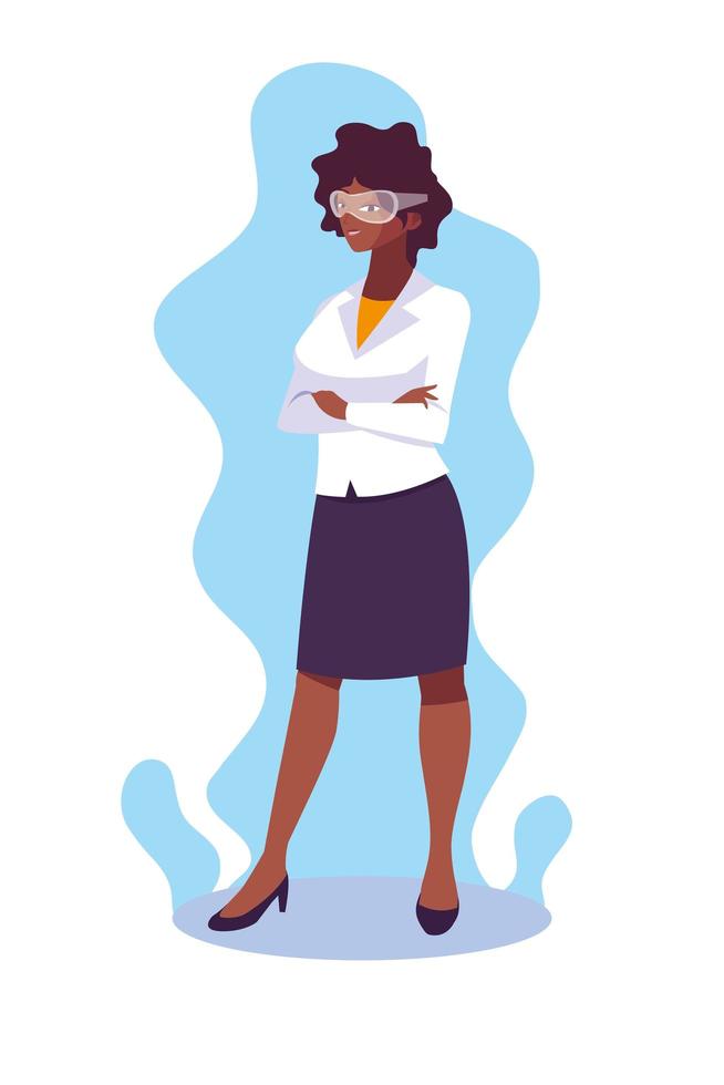 Businesswoman avatar cartoon design icon vector ilustration