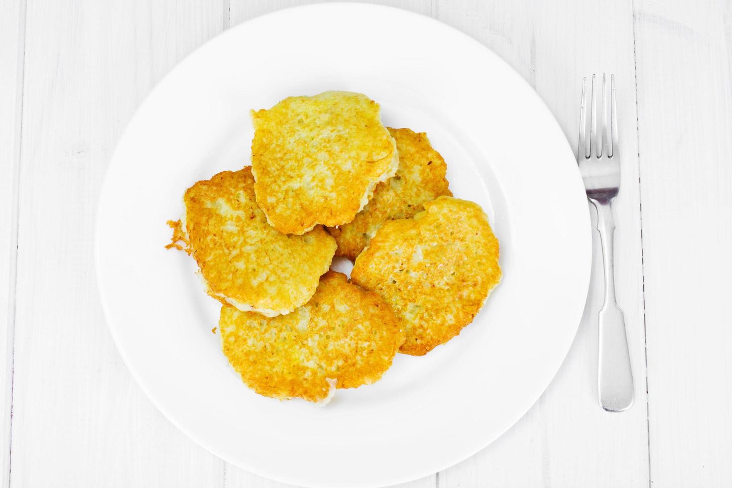 Fried Potato Pancakes. Belarusian and German Cuisine photo