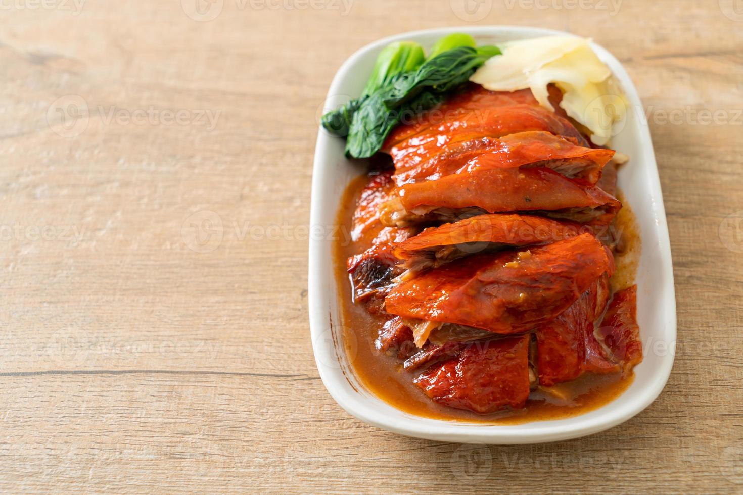 Peking duck or Roasted duck in Chinese style photo