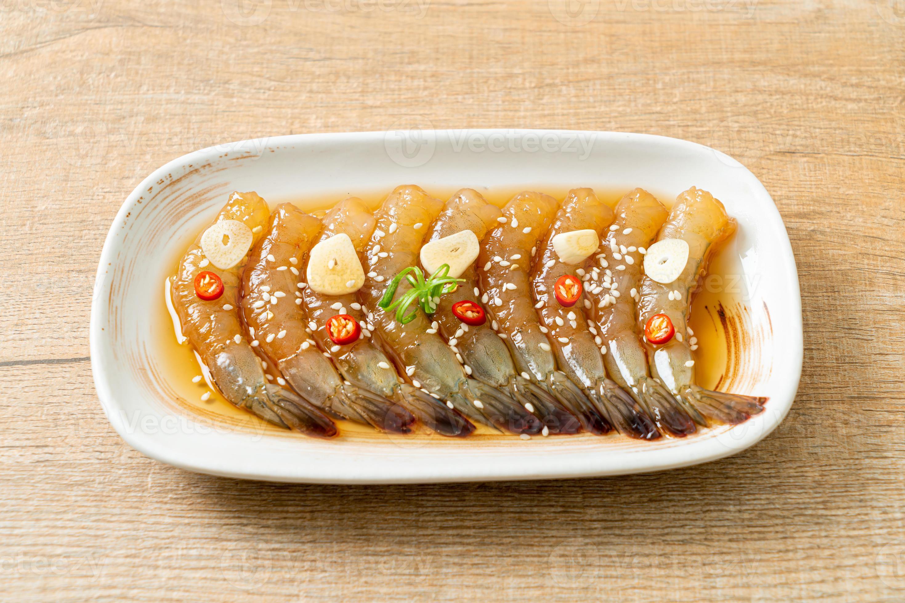 Korean Style Pickled Prawns or Korean Soy Sauce Pickled Shrimp 4423631