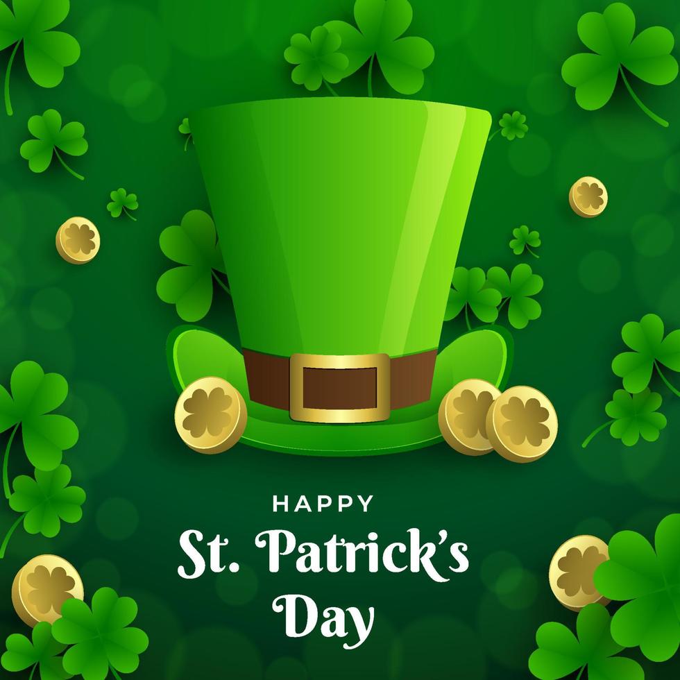 feliz dia de san patricio vector