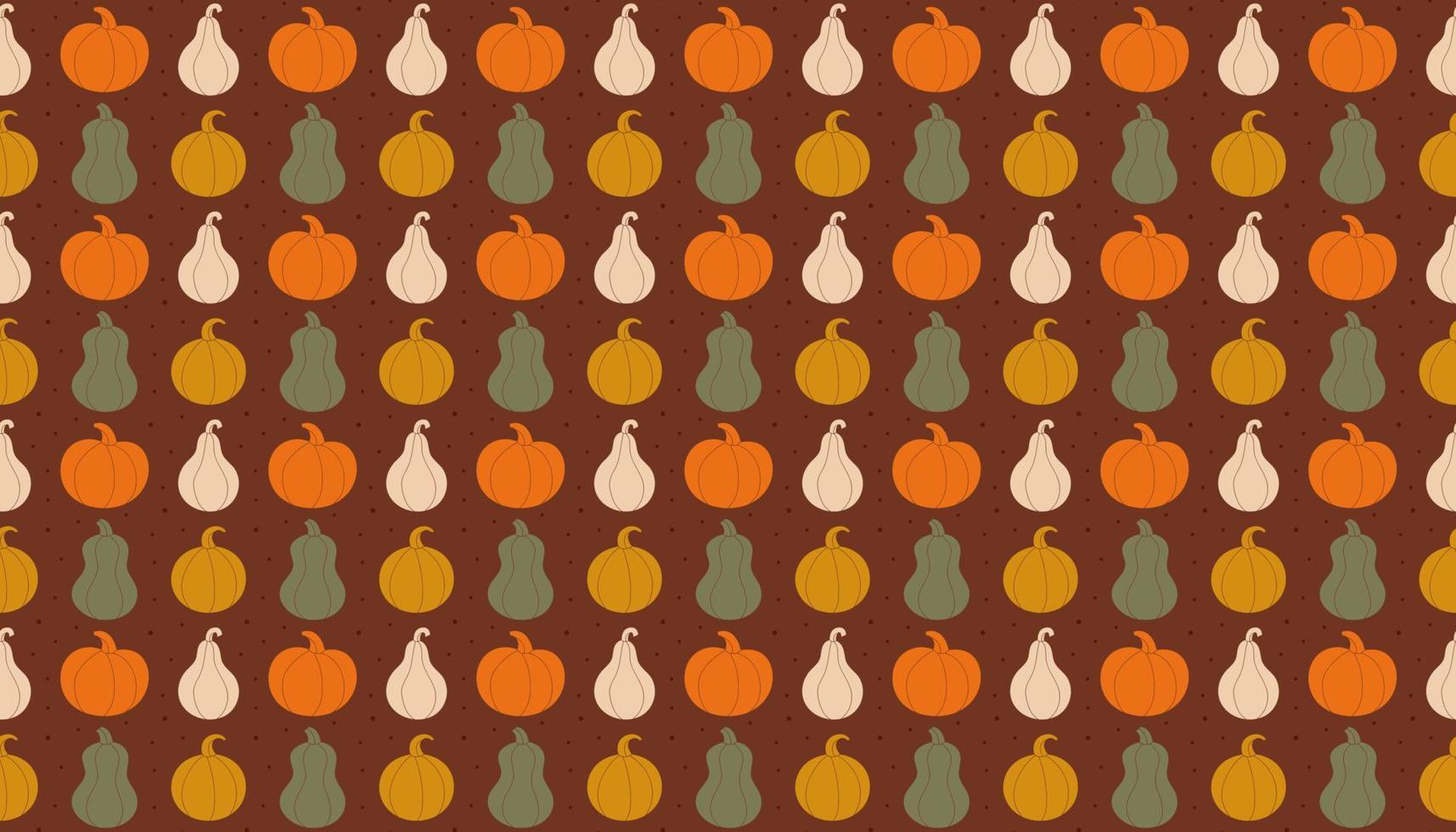 calabaza silueta patrón fondo banner otoño vacaciones acción de gracias halloween decoración vegano comida vegetariana elemento de cocina vector