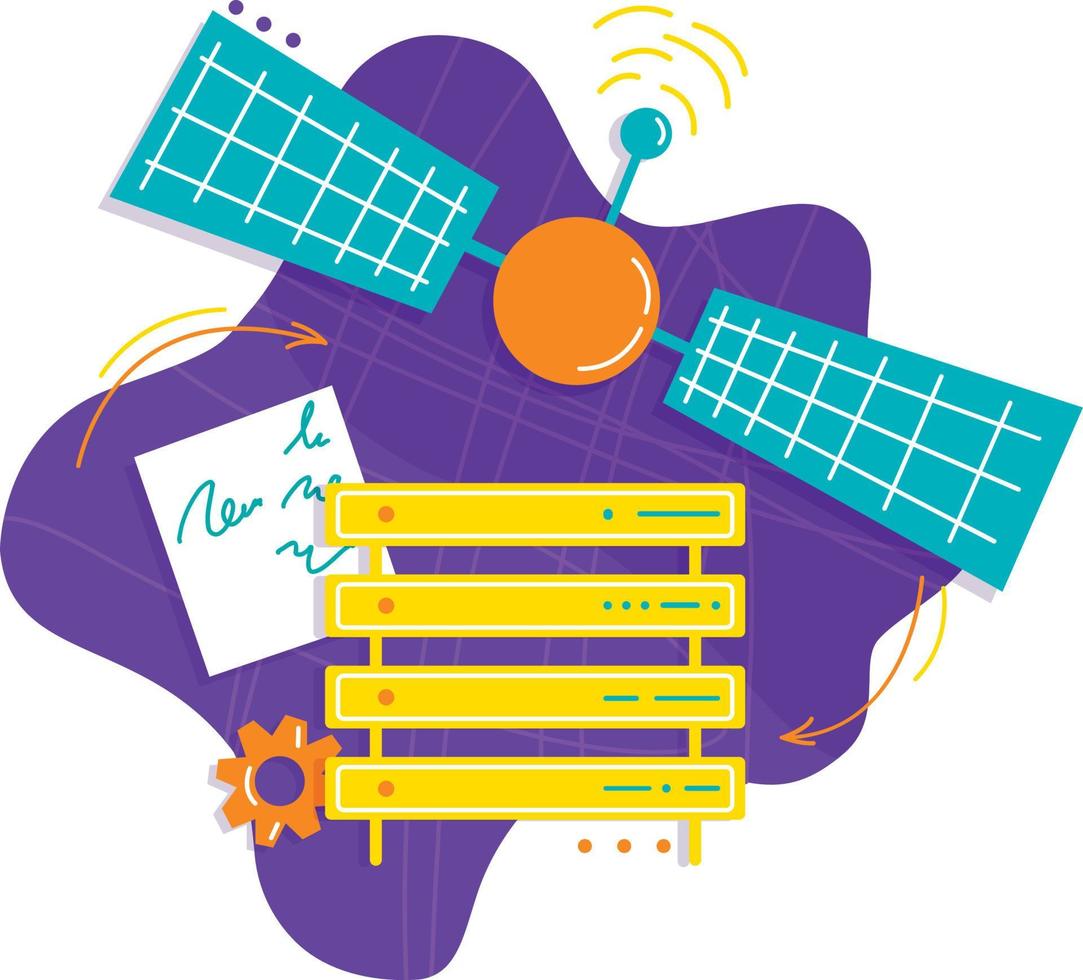 Cloud Server antenna vector