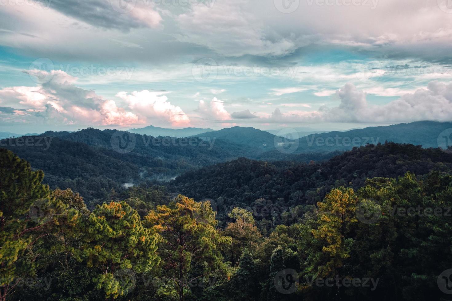 mountains and roads during the day photo