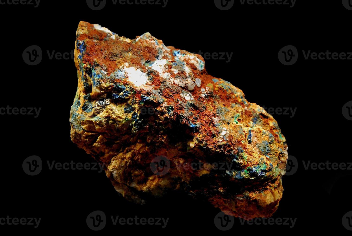 minerals azurit malachite magnesite photo
