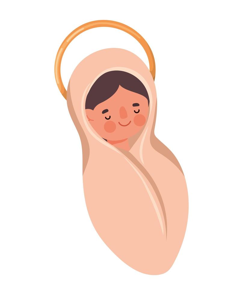 little jesus design vector