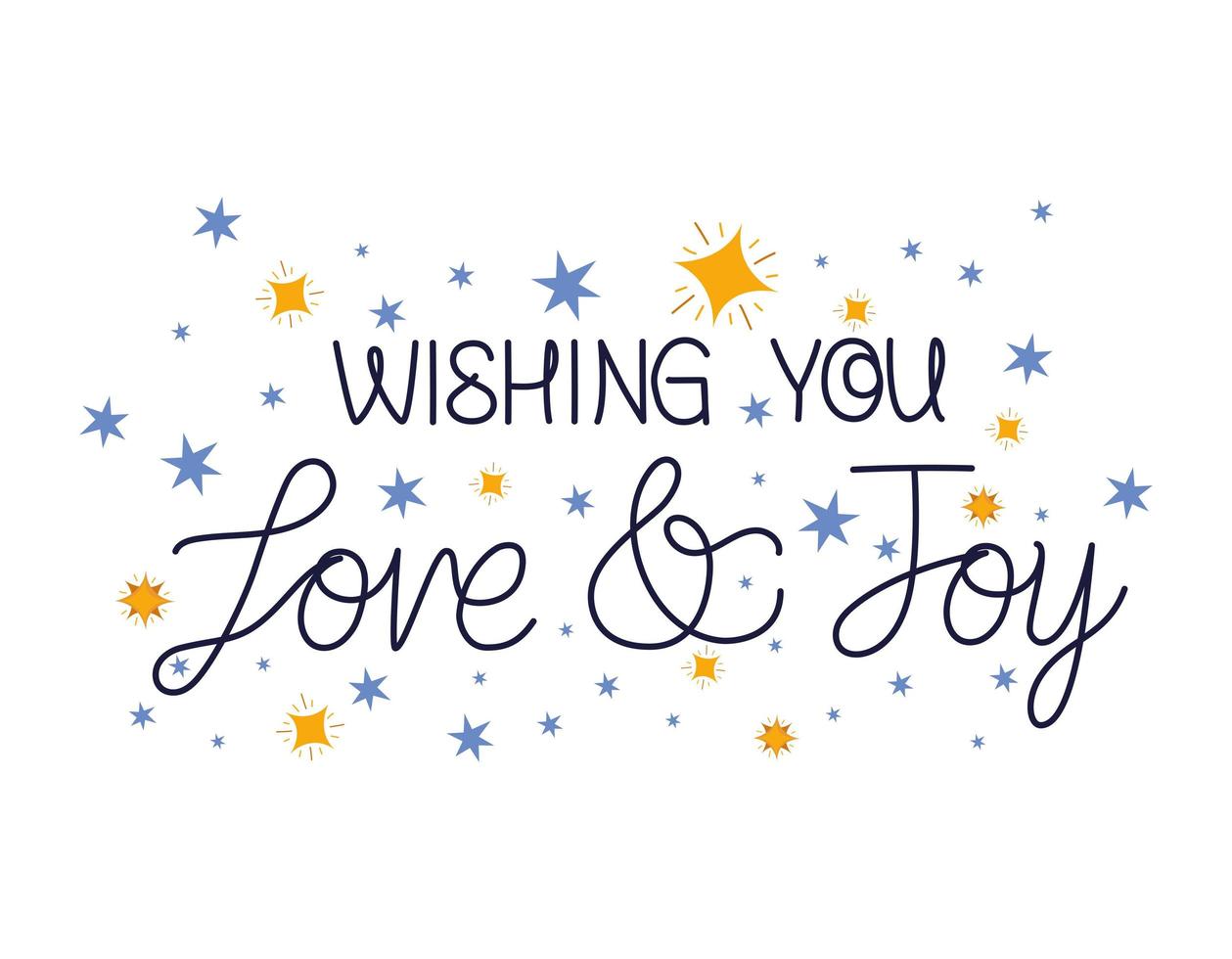 message of christmas vector