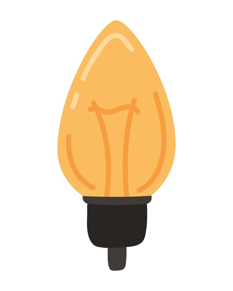 christmas yellow light vector