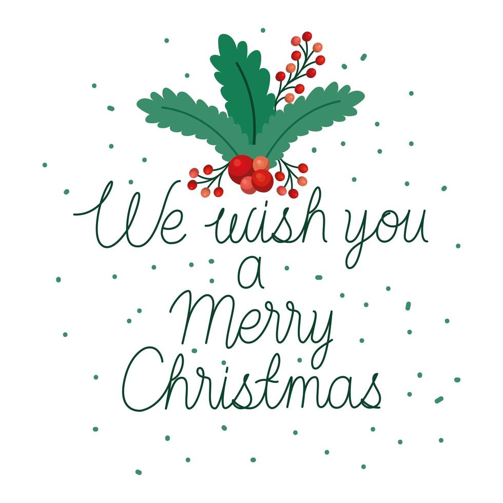 nice xmas words vector