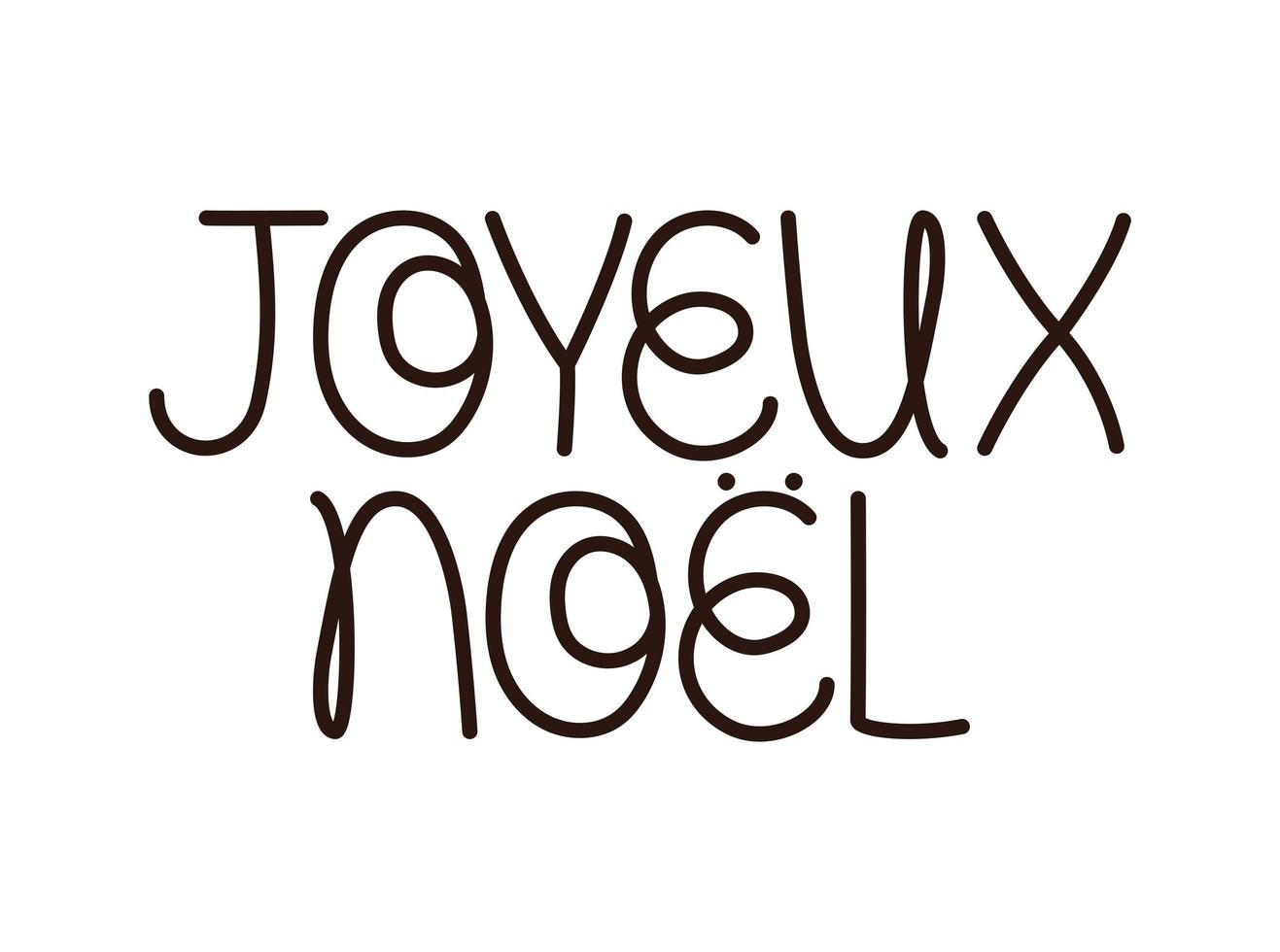 nice christmas lettering vector